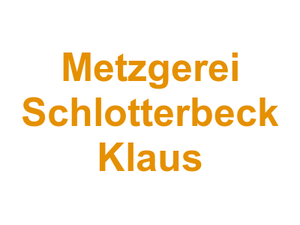 Metzgerei Schlotterbeck Klaus Logo