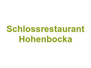 Schlossrestaurant Hohenbocka Logo
