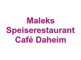Maleks Speiserestaurant Café Daheim Logo
