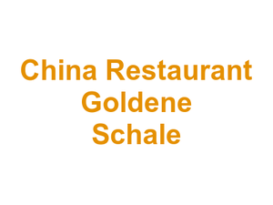 China Restaurant Goldene Schale Logo