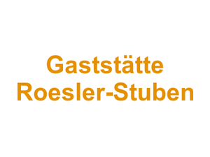 Gaststätte Roesler-Stuben Logo