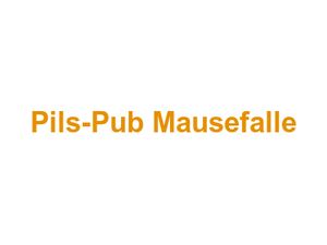 Pils-Pub Mausefalle Logo