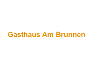 Gasthaus Am Brunnen Logo