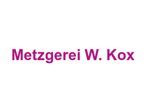 Metzgerei W. Kox Logo