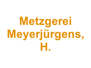 Metzgerei Meyerjürgens, H. Logo