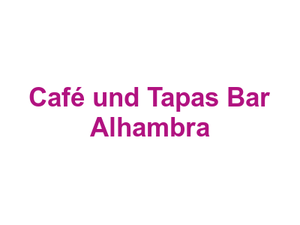 Café und Tapas Bar Alhambra Logo