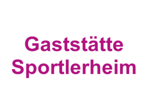 Gaststätte Sportlerheim Logo