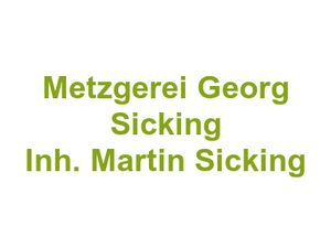 Metzgerei Georg Sicking  Inh. Martin Sicking Logo