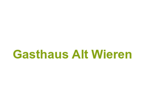 Gasthaus Alt Wieren Logo