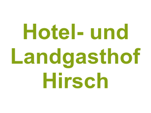 Hotel- und Landgasthof Hirsch Logo