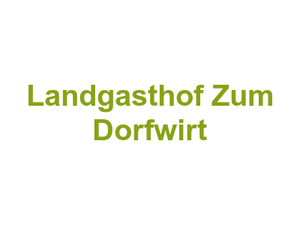 Landgasthof Zum Dorfwirt Logo