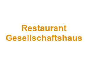 Restaurant Gesellschaftshaus Logo