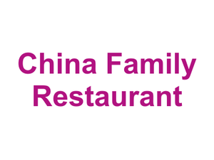 China Family Restaurant Logo