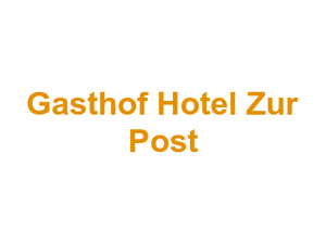 Gasthof Hotel Zur Post Logo