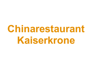 Chinarestaurant Kaiserkrone Logo