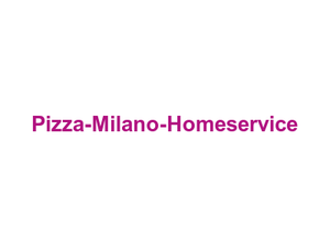Pizza-Milano-Homeservice Logo