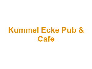 Kummel Ecke Pub & Cafe Logo