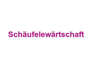 Schäufelewärtschaft Logo
