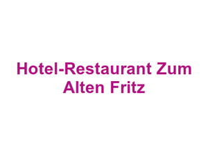 Hotel-Restaurant Zum Alten Fritz Logo