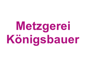Metzgerei Königsbauer Logo