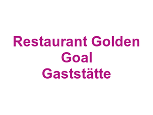 Restaurant Golden Goal Gaststätte Logo