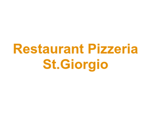 Restaurant Pizzeria St.Giorgio Logo