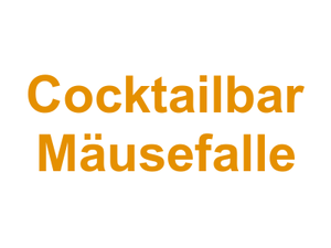 Cocktailbar Mäusefalle Logo