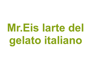 Mr.Eis l'arte del gelato italiano Logo
