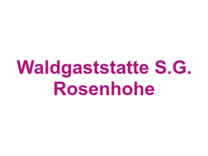Waldgaststatte S.G. Rosenhohe Logo