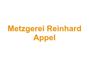 Metzgerei Reinhard Appel Logo