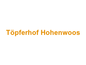 Töpferhof Hohenwoos Logo