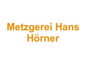 Metzgerei Hans Hörner Logo