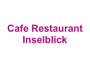 Cafe Restaurant Inselblick Logo