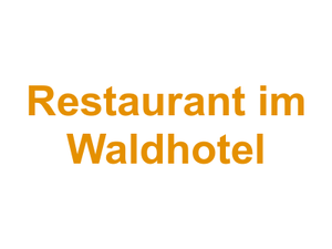Restaurant im Waldhotel Logo