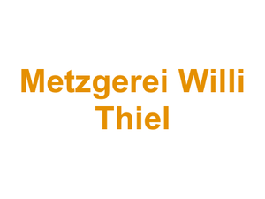 Metzgerei Willi Thiel Logo