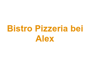 Bistro Pizzeria bei Alex Logo