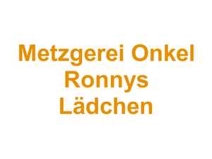 Metzgerei Onkel Ronnys Lädchen Logo