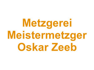 Metzgerei Meistermetzger Oskar Zeeb Logo