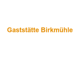 Gaststätte Birkmühle Logo