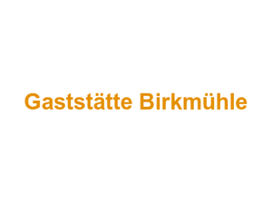 Gaststätte Birkmühle Logo