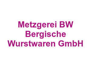 Metzgerei BW Bergische Wurstwaren GmbH Logo