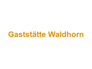 Gaststätte Waldhorn Logo