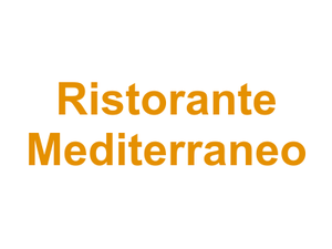 Ristorante Mediterraneo Logo