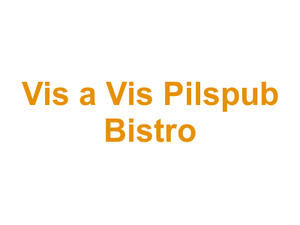 Vis a Vis Pilspub Bistro Logo