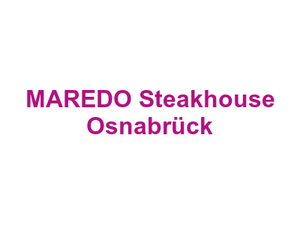 MAREDO Steakhouse Osnabrück Logo