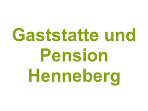 Gaststatte und Pension Henneberg Logo