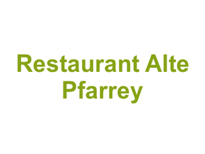 Restaurant Alte Pfarrey Logo