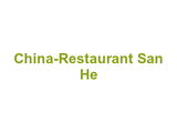 China-Restaurant San He Logo