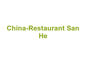 China-Restaurant San He Logo