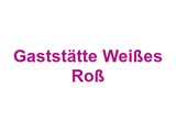 Gaststätte Weißes Roß Logo